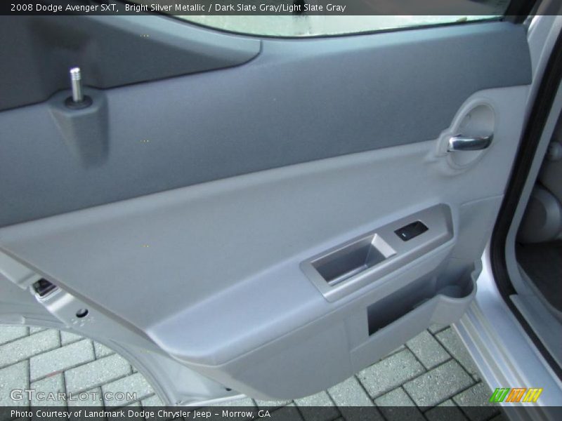 Bright Silver Metallic / Dark Slate Gray/Light Slate Gray 2008 Dodge Avenger SXT