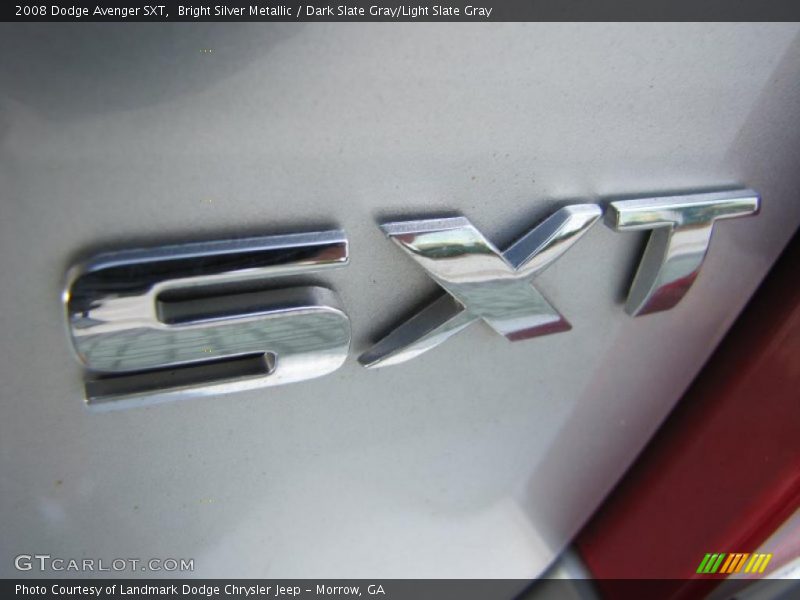 Bright Silver Metallic / Dark Slate Gray/Light Slate Gray 2008 Dodge Avenger SXT