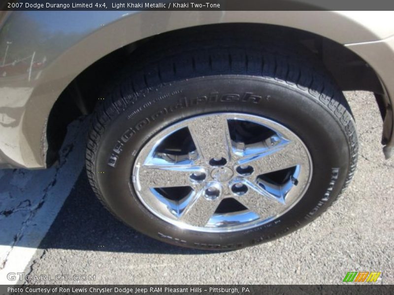 Light Khaki Metallic / Khaki Two-Tone 2007 Dodge Durango Limited 4x4