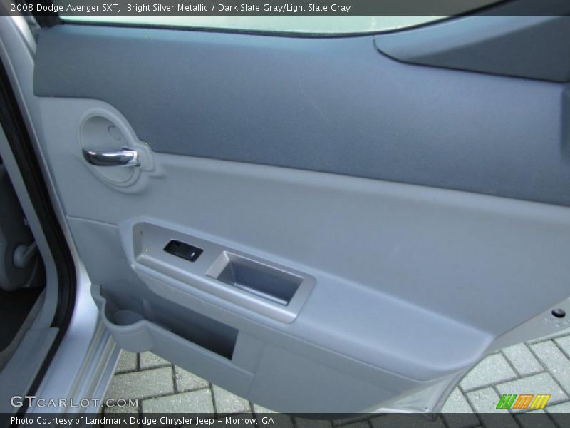 Bright Silver Metallic / Dark Slate Gray/Light Slate Gray 2008 Dodge Avenger SXT