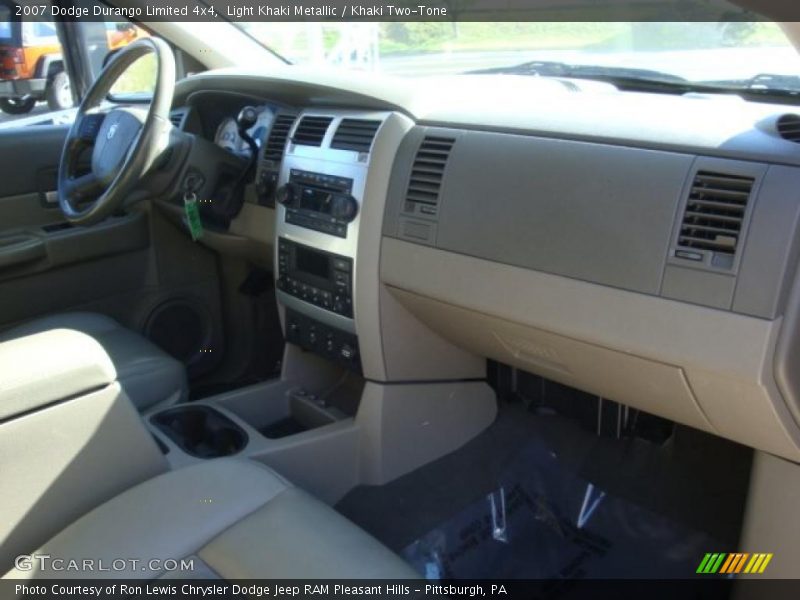 Light Khaki Metallic / Khaki Two-Tone 2007 Dodge Durango Limited 4x4