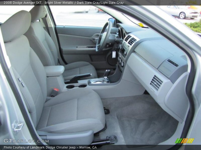 Bright Silver Metallic / Dark Slate Gray/Light Slate Gray 2008 Dodge Avenger SXT