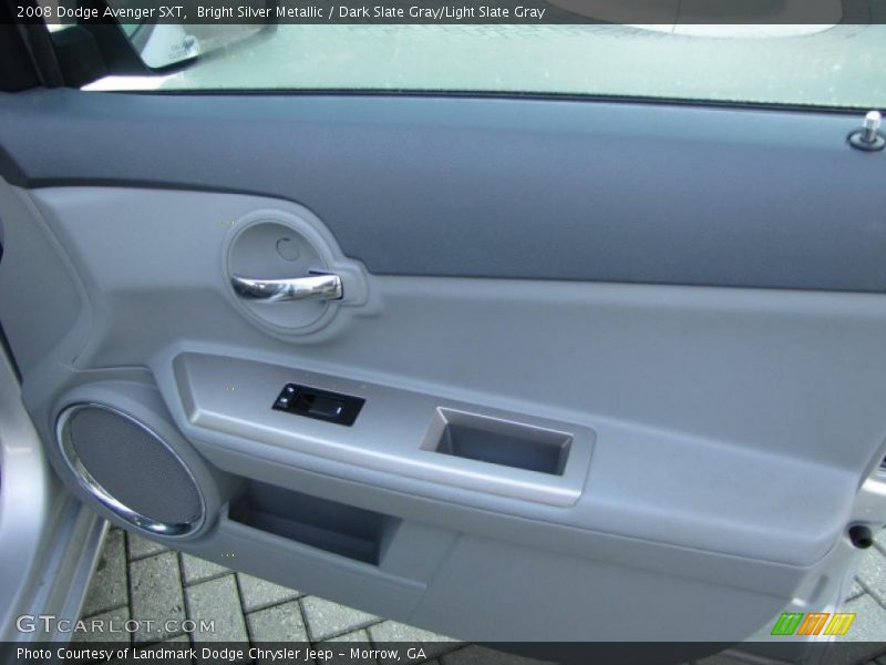 Bright Silver Metallic / Dark Slate Gray/Light Slate Gray 2008 Dodge Avenger SXT