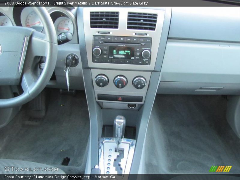 Bright Silver Metallic / Dark Slate Gray/Light Slate Gray 2008 Dodge Avenger SXT