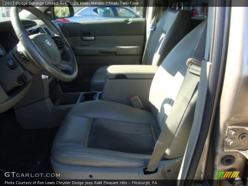Light Khaki Metallic / Khaki Two-Tone 2007 Dodge Durango Limited 4x4