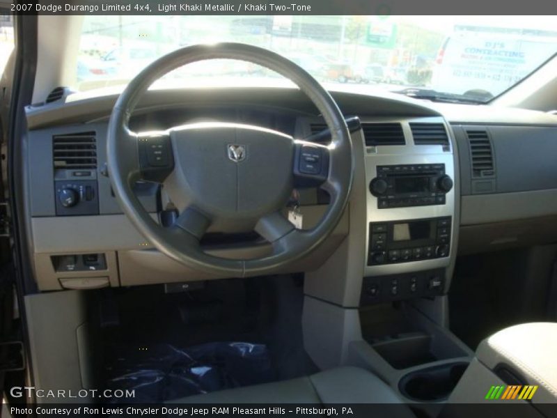 Light Khaki Metallic / Khaki Two-Tone 2007 Dodge Durango Limited 4x4