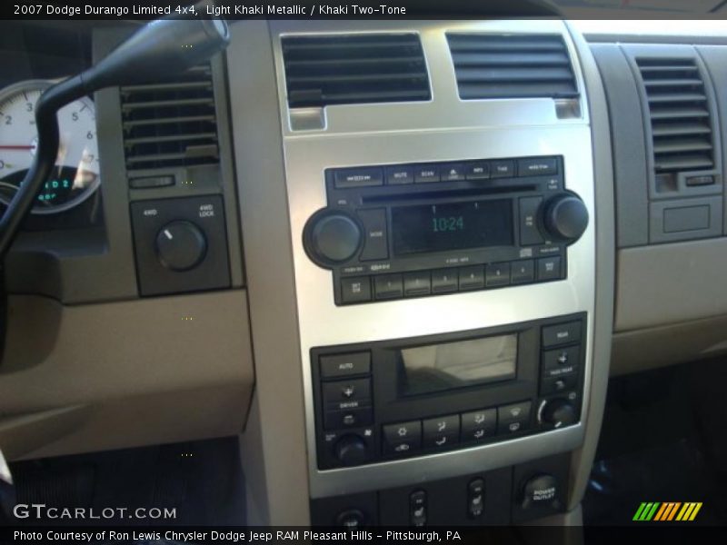 Light Khaki Metallic / Khaki Two-Tone 2007 Dodge Durango Limited 4x4