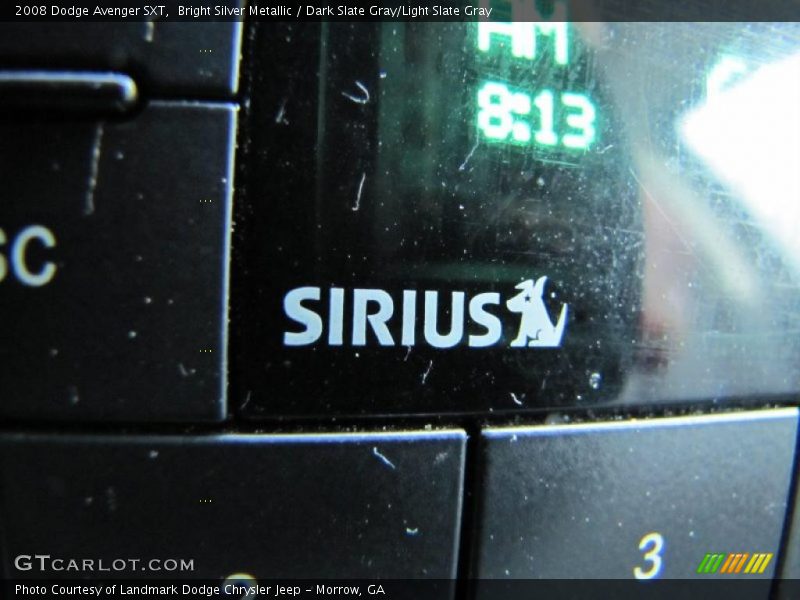 Bright Silver Metallic / Dark Slate Gray/Light Slate Gray 2008 Dodge Avenger SXT
