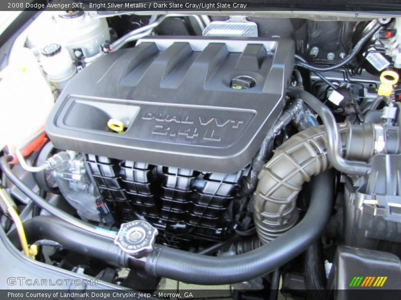 Bright Silver Metallic / Dark Slate Gray/Light Slate Gray 2008 Dodge Avenger SXT