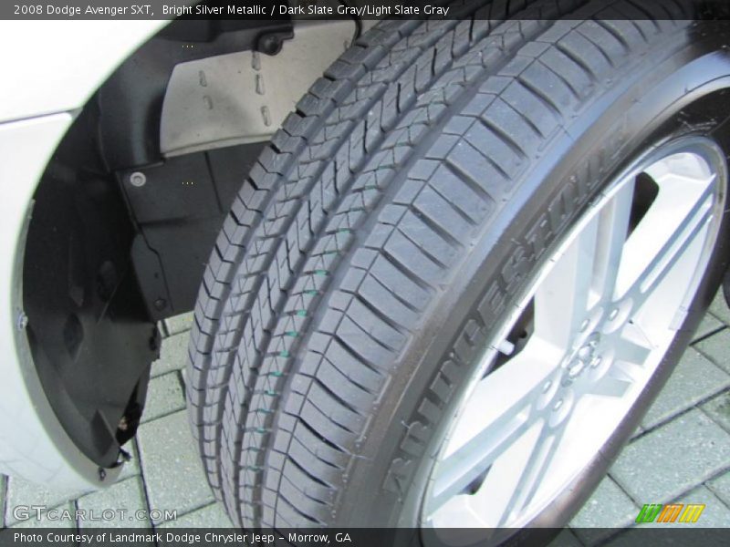 Bright Silver Metallic / Dark Slate Gray/Light Slate Gray 2008 Dodge Avenger SXT