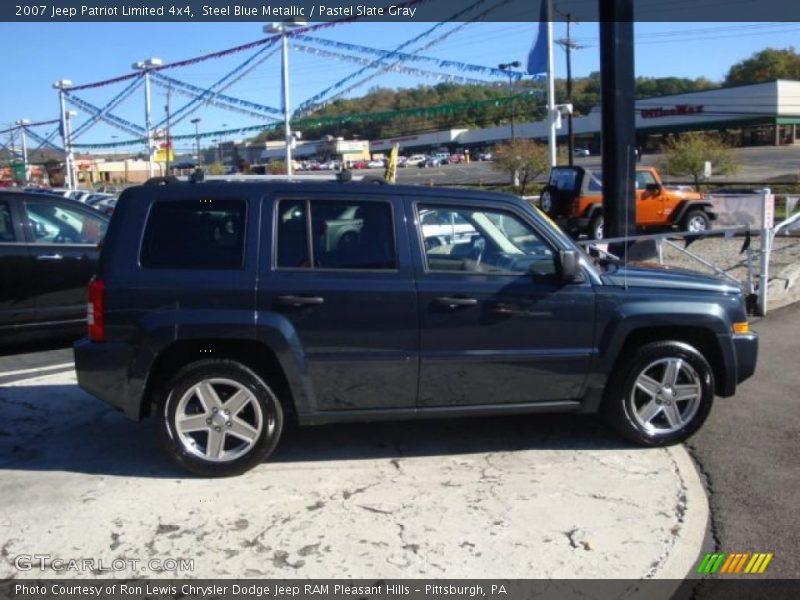 Steel Blue Metallic / Pastel Slate Gray 2007 Jeep Patriot Limited 4x4