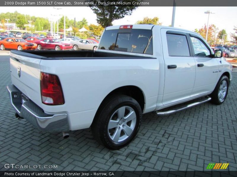 Stone White / Dark Slate/Medium Graystone 2009 Dodge Ram 1500 SLT Crew Cab