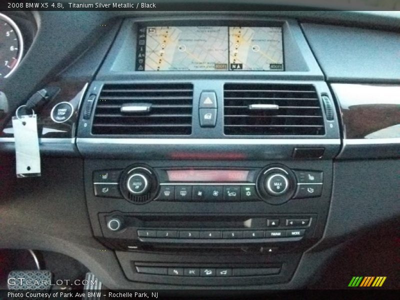 Titanium Silver Metallic / Black 2008 BMW X5 4.8i