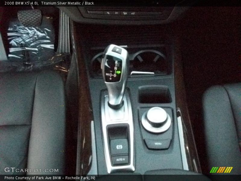 Titanium Silver Metallic / Black 2008 BMW X5 4.8i