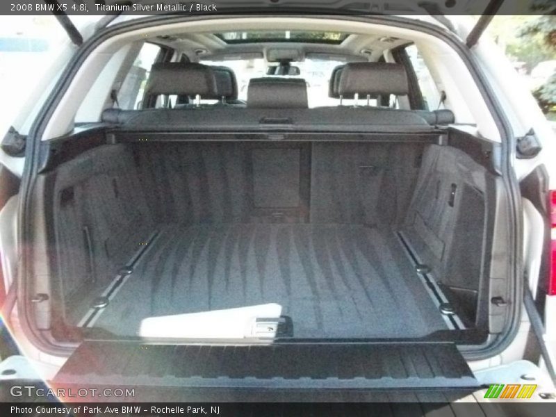 Titanium Silver Metallic / Black 2008 BMW X5 4.8i