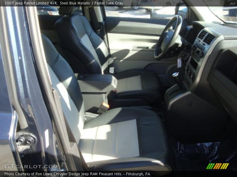 Steel Blue Metallic / Pastel Slate Gray 2007 Jeep Patriot Limited 4x4