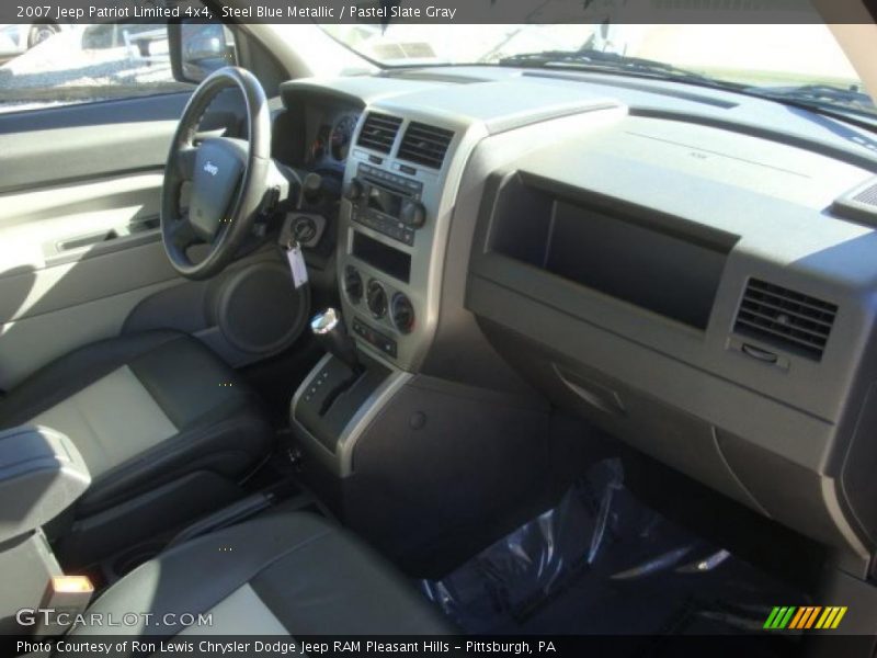 Steel Blue Metallic / Pastel Slate Gray 2007 Jeep Patriot Limited 4x4