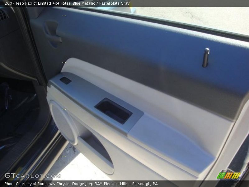 Steel Blue Metallic / Pastel Slate Gray 2007 Jeep Patriot Limited 4x4