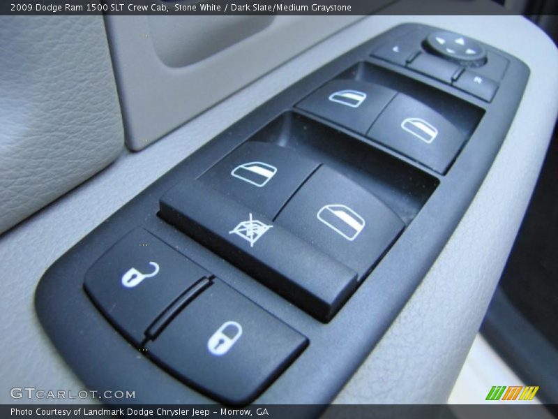 Stone White / Dark Slate/Medium Graystone 2009 Dodge Ram 1500 SLT Crew Cab