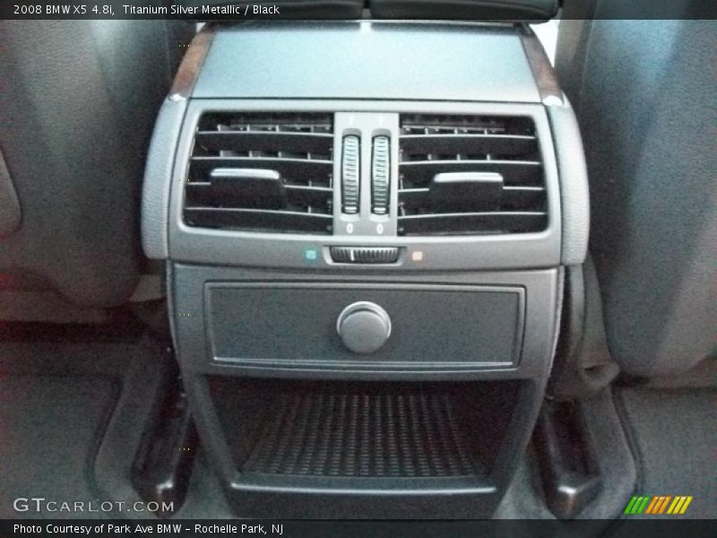 Titanium Silver Metallic / Black 2008 BMW X5 4.8i