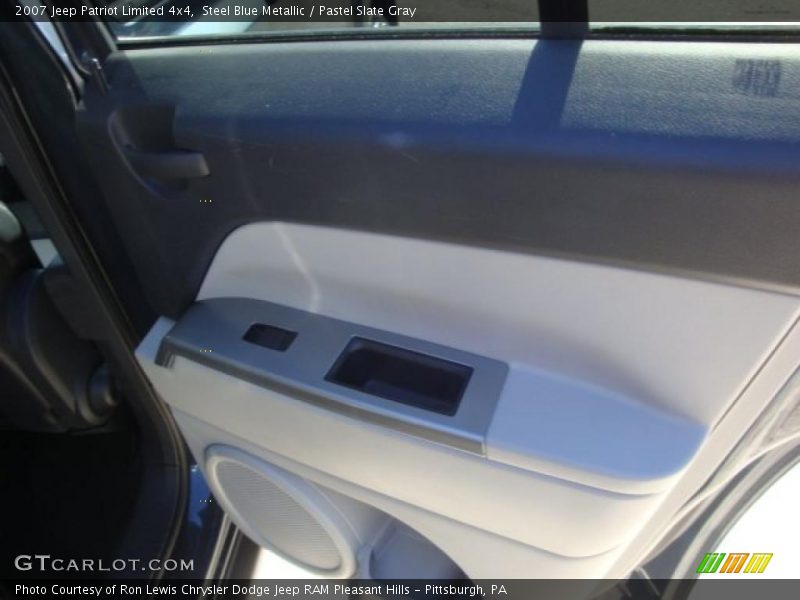 Steel Blue Metallic / Pastel Slate Gray 2007 Jeep Patriot Limited 4x4