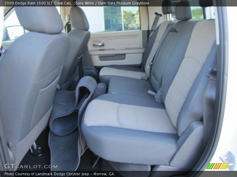 Stone White / Dark Slate/Medium Graystone 2009 Dodge Ram 1500 SLT Crew Cab
