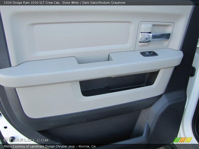 Stone White / Dark Slate/Medium Graystone 2009 Dodge Ram 1500 SLT Crew Cab