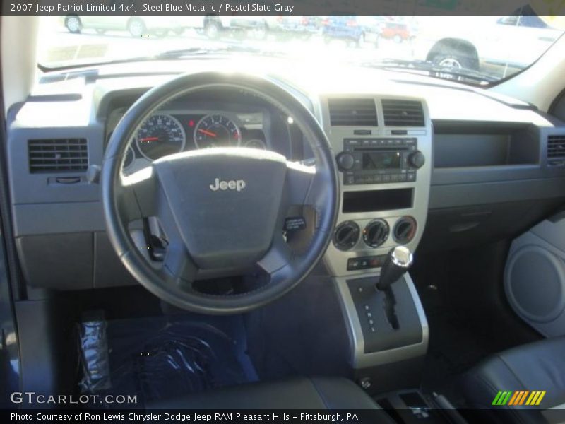 Steel Blue Metallic / Pastel Slate Gray 2007 Jeep Patriot Limited 4x4