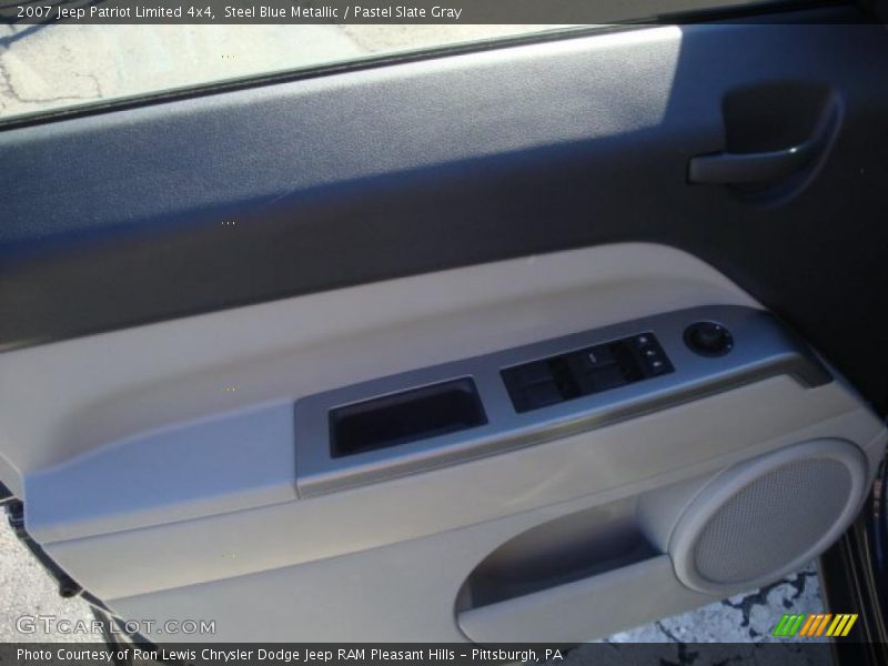 Steel Blue Metallic / Pastel Slate Gray 2007 Jeep Patriot Limited 4x4