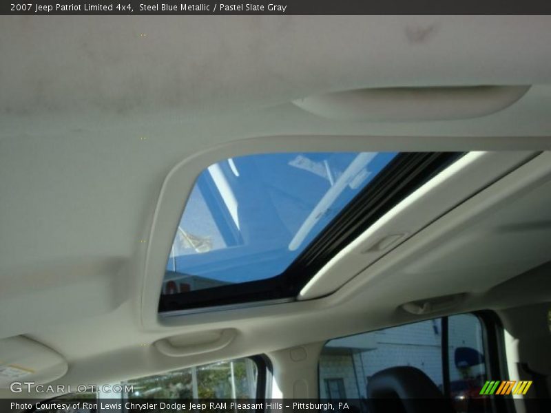Steel Blue Metallic / Pastel Slate Gray 2007 Jeep Patriot Limited 4x4