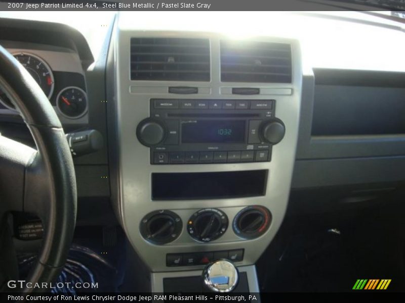 Steel Blue Metallic / Pastel Slate Gray 2007 Jeep Patriot Limited 4x4