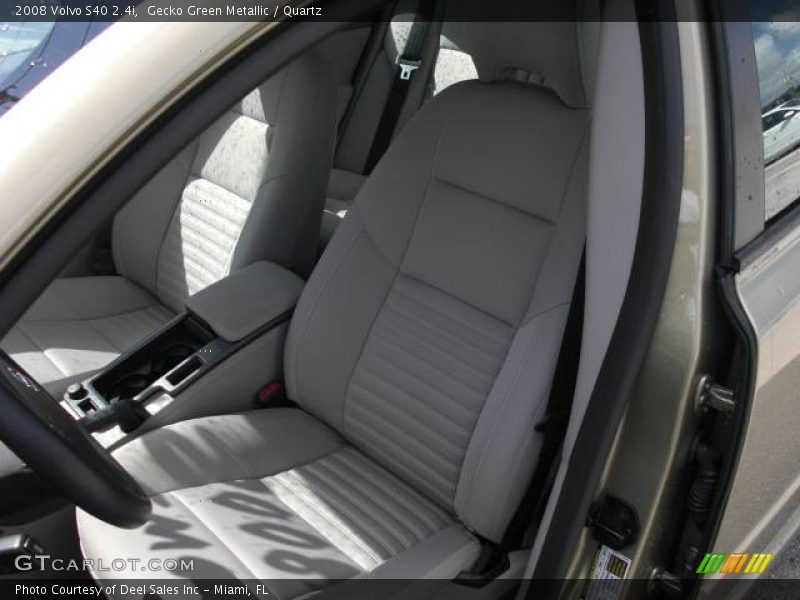 Gecko Green Metallic / Quartz 2008 Volvo S40 2.4i