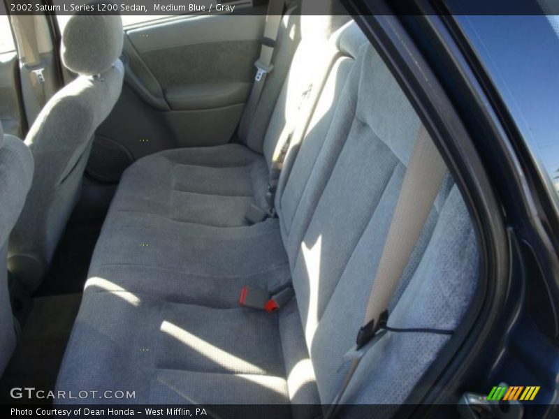 Medium Blue / Gray 2002 Saturn L Series L200 Sedan