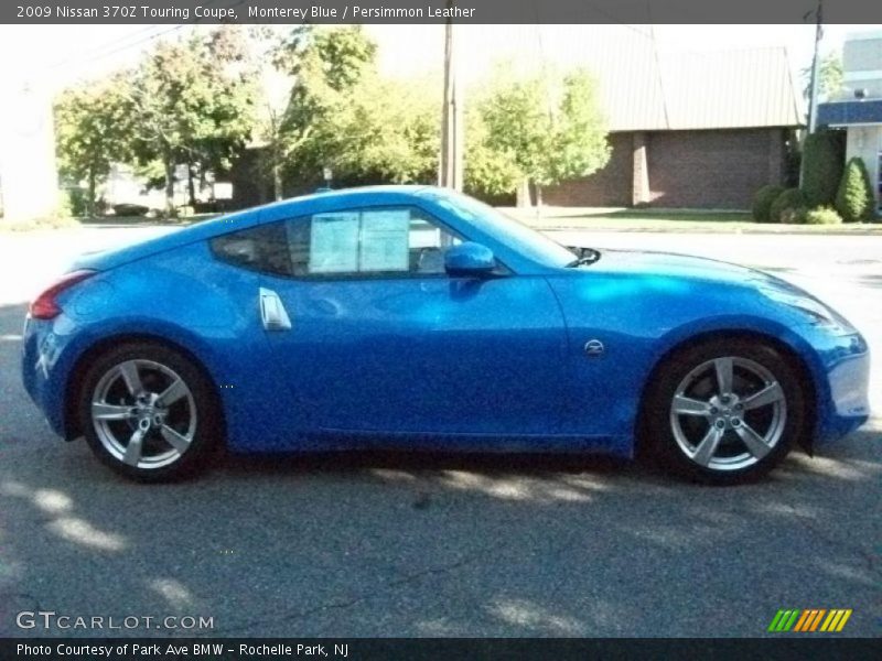 Monterey Blue / Persimmon Leather 2009 Nissan 370Z Touring Coupe