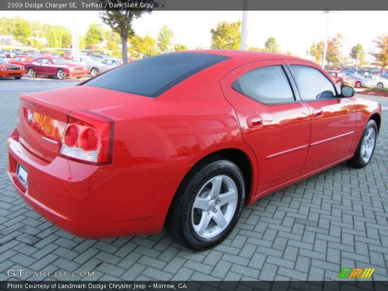 TorRed / Dark Slate Gray 2009 Dodge Charger SE
