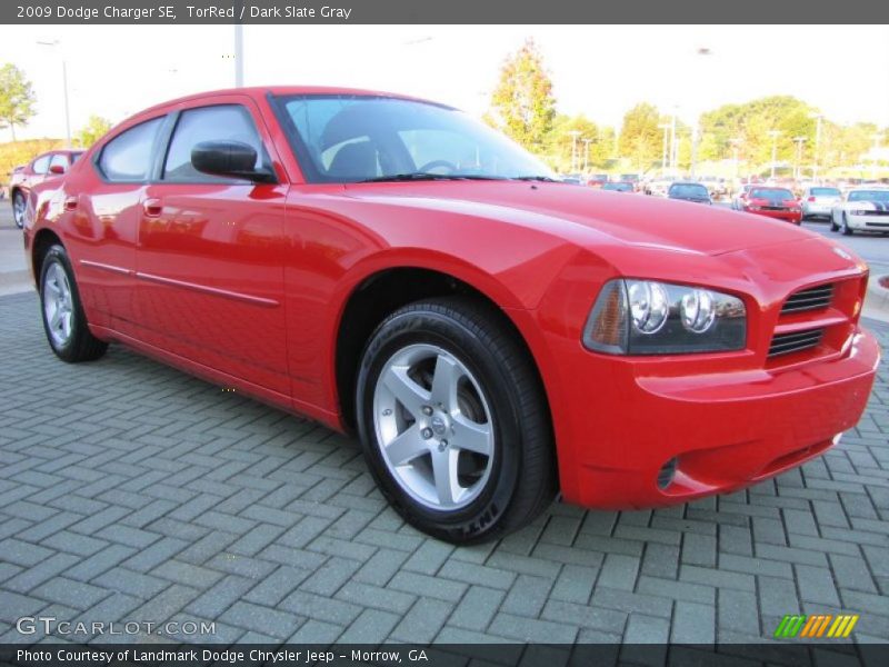 TorRed / Dark Slate Gray 2009 Dodge Charger SE