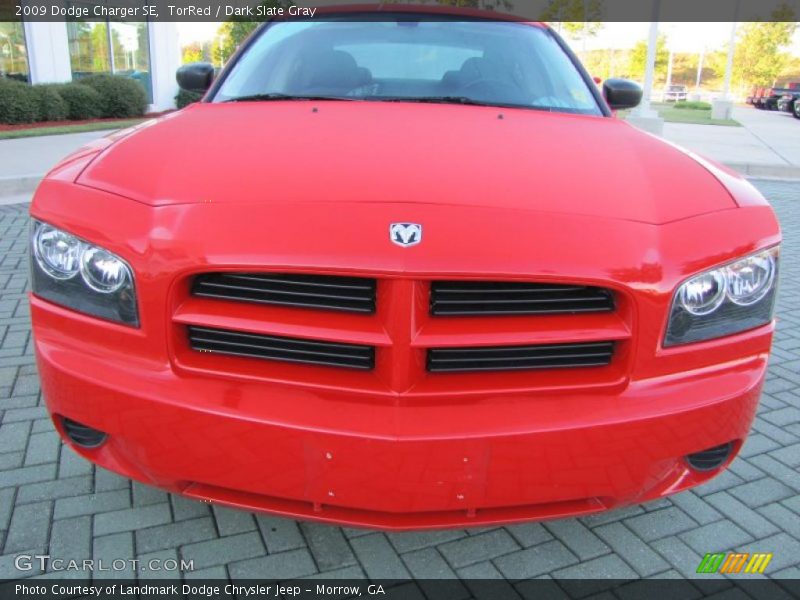 TorRed / Dark Slate Gray 2009 Dodge Charger SE