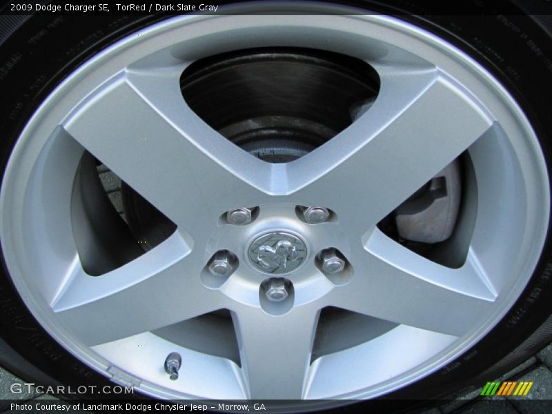 TorRed / Dark Slate Gray 2009 Dodge Charger SE
