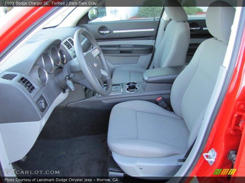 TorRed / Dark Slate Gray 2009 Dodge Charger SE