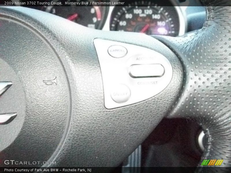 Monterey Blue / Persimmon Leather 2009 Nissan 370Z Touring Coupe
