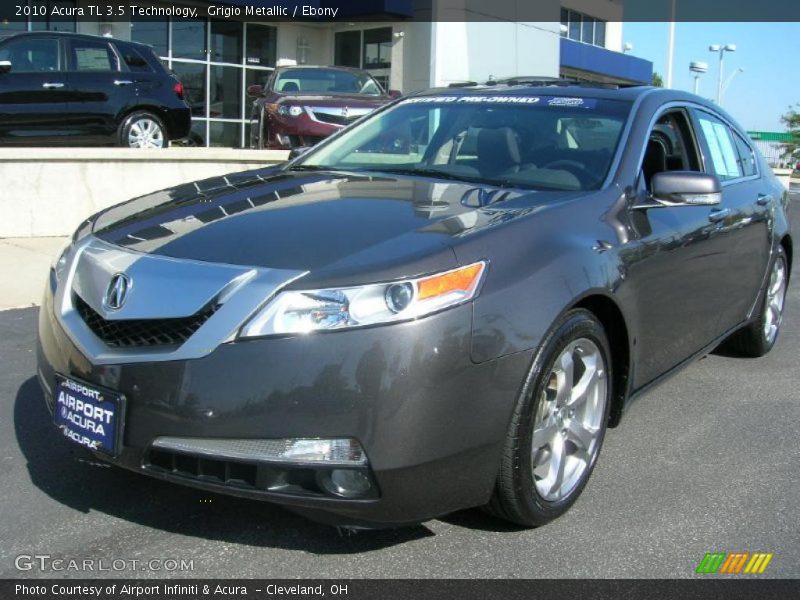 Grigio Metallic / Ebony 2010 Acura TL 3.5 Technology