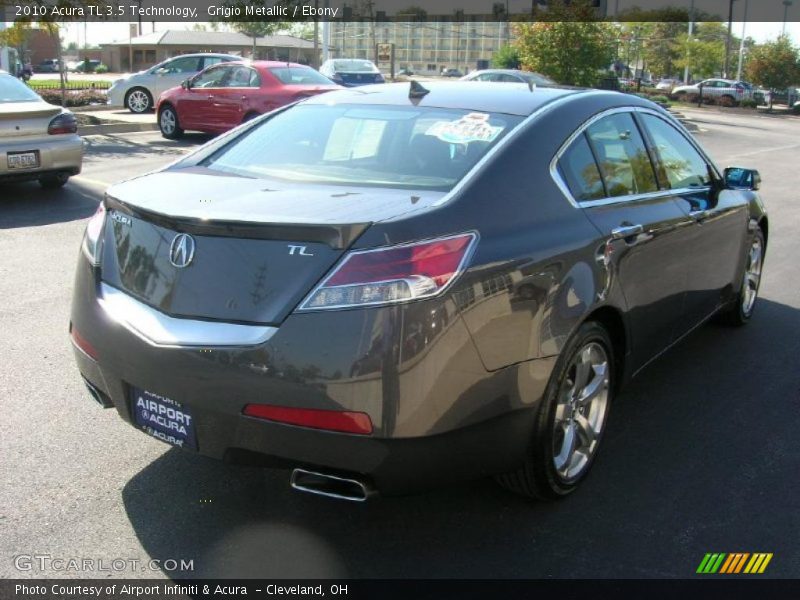 Grigio Metallic / Ebony 2010 Acura TL 3.5 Technology