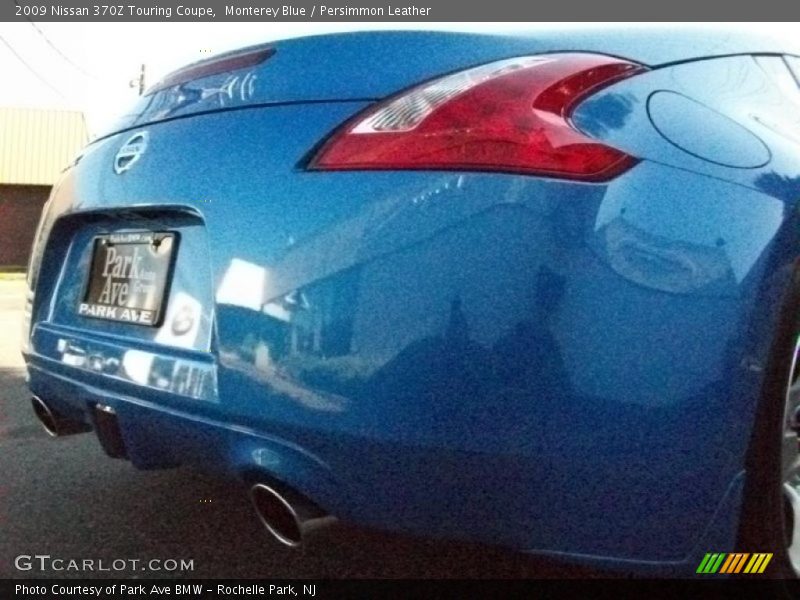 Monterey Blue / Persimmon Leather 2009 Nissan 370Z Touring Coupe