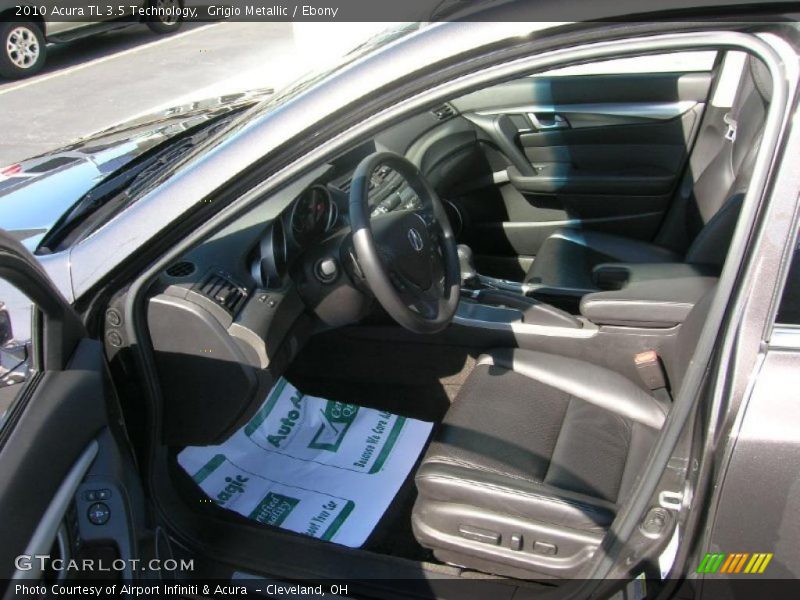Grigio Metallic / Ebony 2010 Acura TL 3.5 Technology