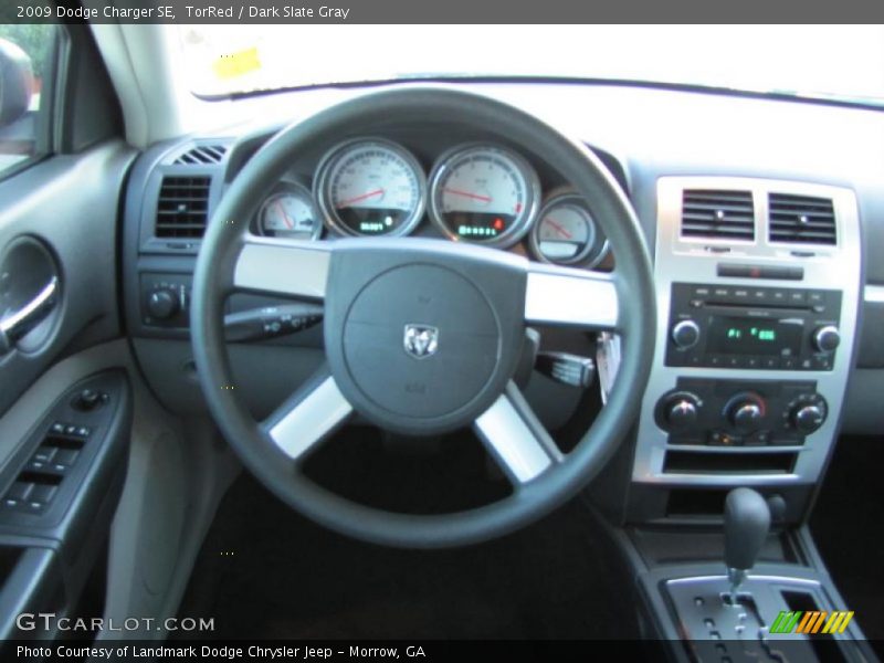 TorRed / Dark Slate Gray 2009 Dodge Charger SE
