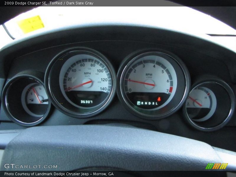 TorRed / Dark Slate Gray 2009 Dodge Charger SE