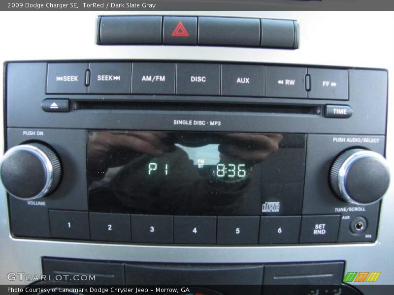 TorRed / Dark Slate Gray 2009 Dodge Charger SE