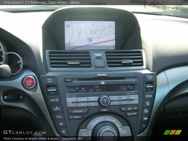 Grigio Metallic / Ebony 2010 Acura TL 3.5 Technology