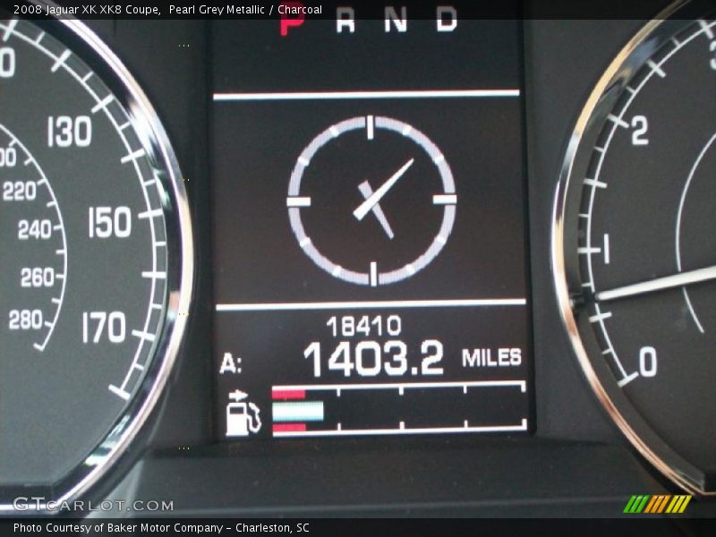 Pearl Grey Metallic / Charcoal 2008 Jaguar XK XK8 Coupe