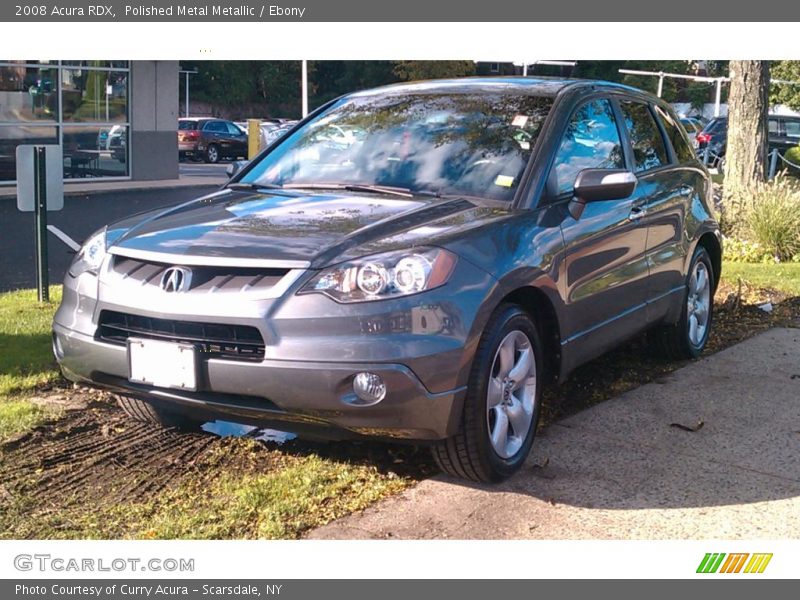 Polished Metal Metallic / Ebony 2008 Acura RDX